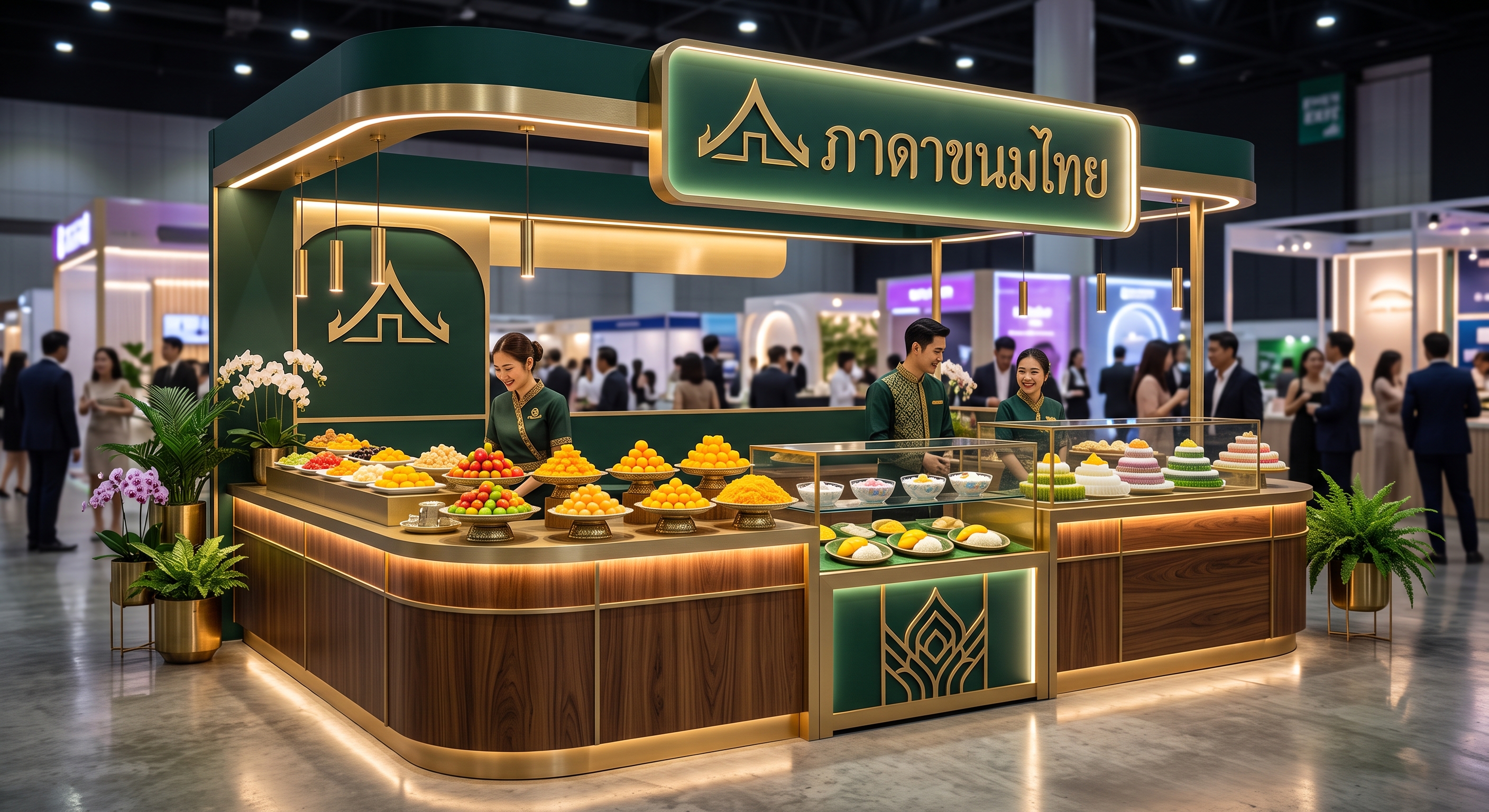 ซุ้มขนมไทยสด